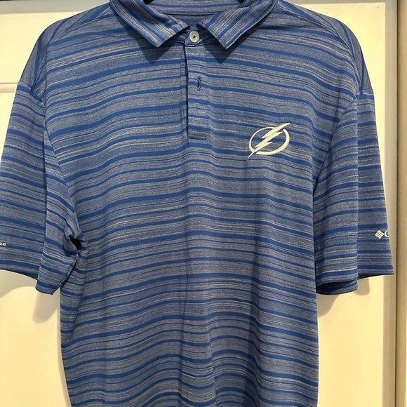 Columbia - Tampa Bay Lightning Polo - M - Picture 1 of 2